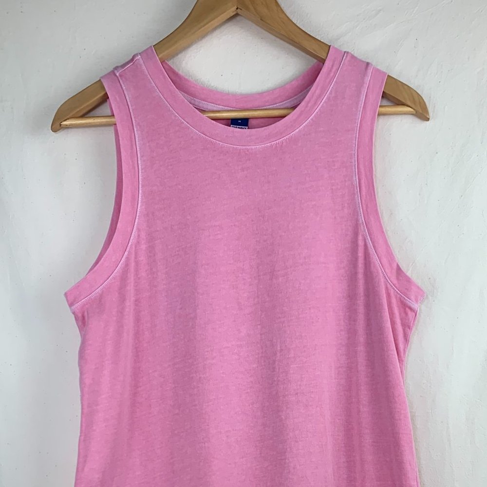 Old Navy Sleeveless Jersey Dress in Anemone Pink